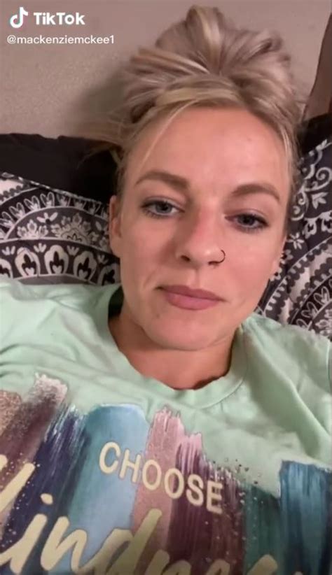 Teen Mom Mackenzie Mckee Shows Mtv Cameras Watching Her Sleep After