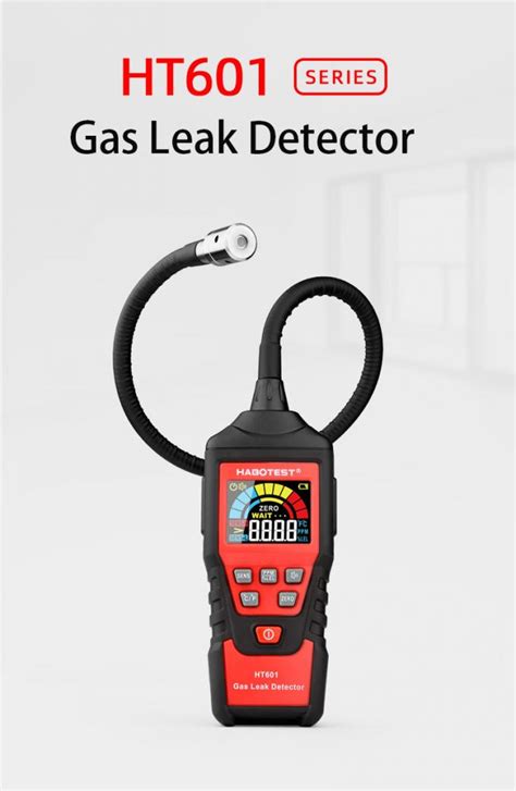 1000ppm Smart Gas Leak Detector Ht61 Digital Gas Leak Detector