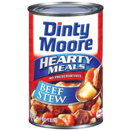 Beef stew is the benevolent king of all stews. Dinty Moore Beef Stew, 38.0 OZ - Walmart.com