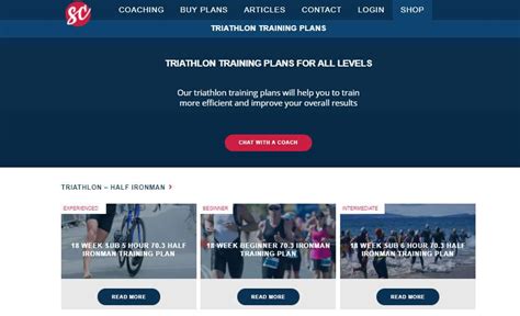 Half Ironman Triathlon Training Plans What Is Available