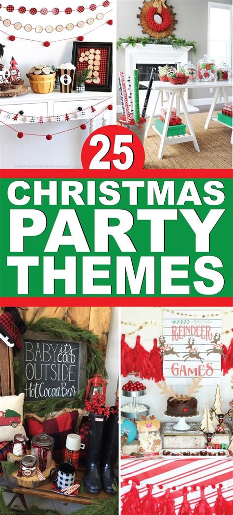 25 christmas party themes that are easy to make