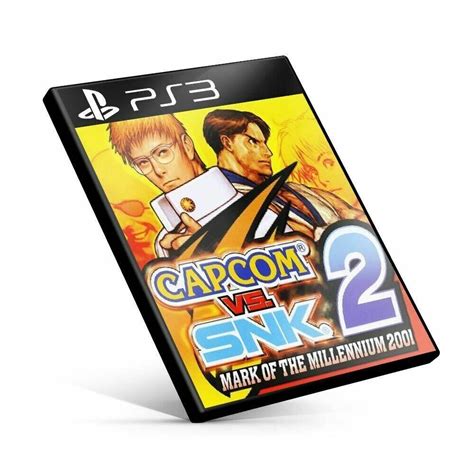 Comprar Capcom Vs Snk 2 Mark Of The Mille Ium 2001 Ps3 Mídia