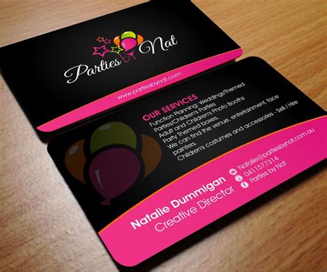 Event Planner Business Cards The Perfect Way To Market Your Business