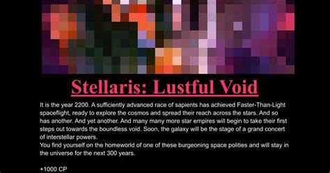 Stellaris Lustful Void RPG Item RPGGeek