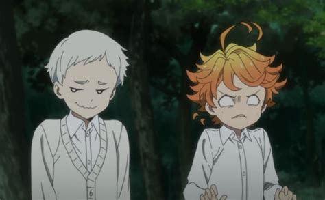 Thepromisedneverland Yakusokunoneverland Episode5 Screenshot Norman Emma Funnyfaces