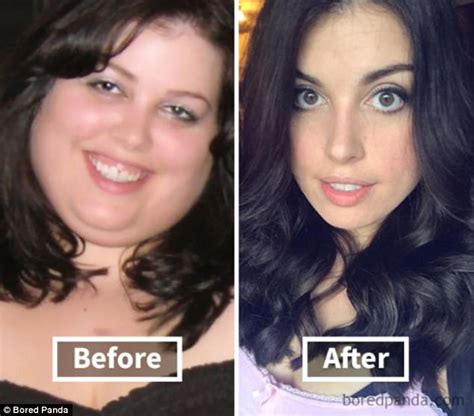 Transformations Show What Weight Loss Does To The Face Daily Mail Online