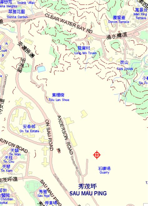 Anderson Road Quarry Map Centamap 