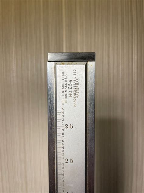 Starrett No 254 26 Master Vernier Height Gage 001 Machinist Gauge