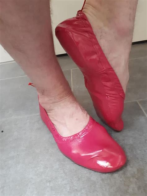 Latex Ballet Slippers And Boots