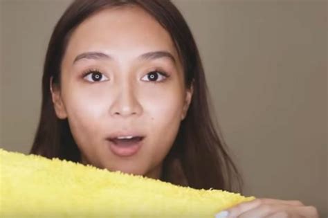 Tip From Kathryn Bernardo Cold Towel Can Make Pores Look Smaller Abs