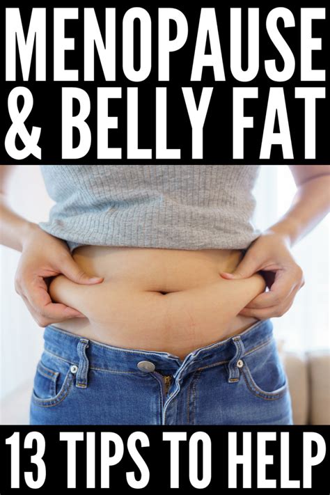 13 Tips To Prevent And Get Rid Of Menopause Belly Fat