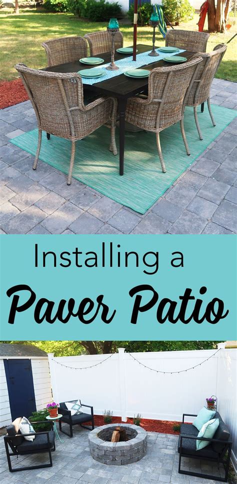 How to seal paver driveways. How to Install a Paver Patio | Paver patio, Diy patio ...