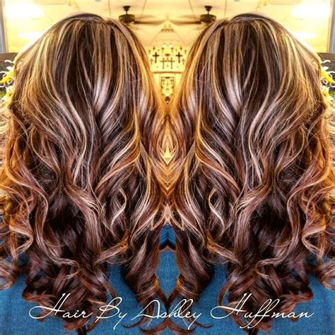 Dark chocolate brown hair can look lifeless and flat if there is no other color to supplement it. Chocolate Cherry Brown Hair With Chamomile Blonde ...