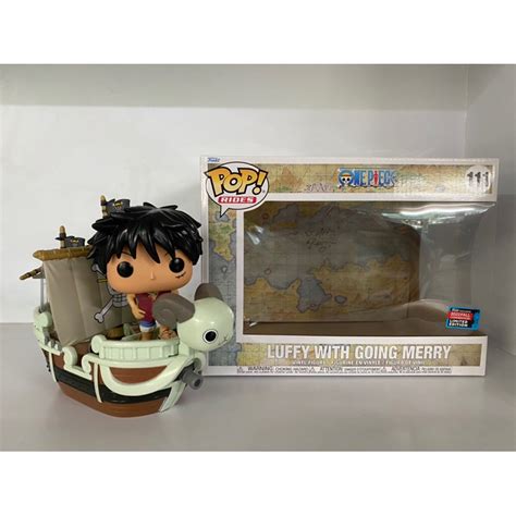 Funko Pop One Piece Luffy With Going Merry Nycc 2022 Exclusive 111