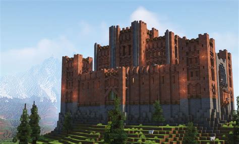 Minecraft Redditor Builds An Astounding Survival Castle