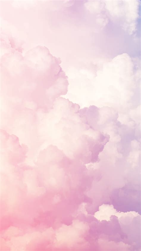 Pink Clouds Mood Enjoy New Wallpapers For Your Iphone 8 From Everpix
