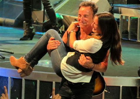 Springsteen, the daughter of rock star bruce springsteen and. Bruce Springsteen pulls daughter on stage for a dance ...
