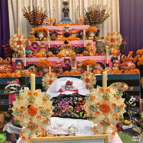 How To Make A Day Of The Dead Ofrenda Crafty Chica