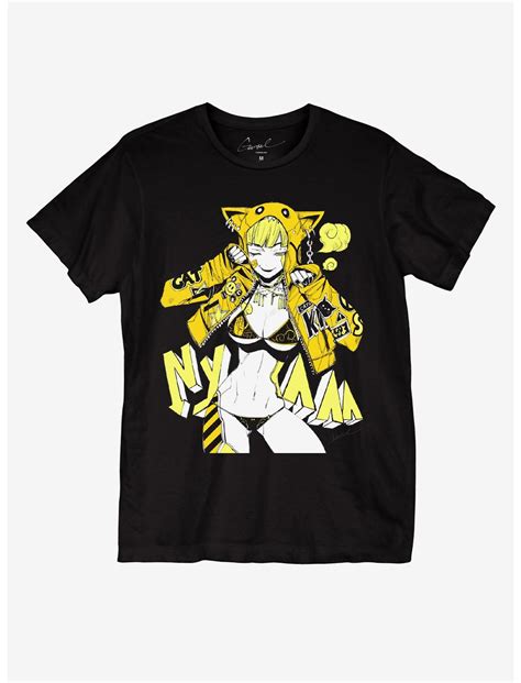 Nyaaa Anime Girl T Shirt By Godtail777 Hot Topic