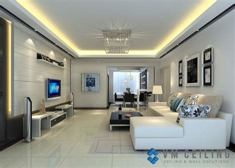Living Room Ceiling Vm False Ceiling Singapore Partition Wall Contractor
