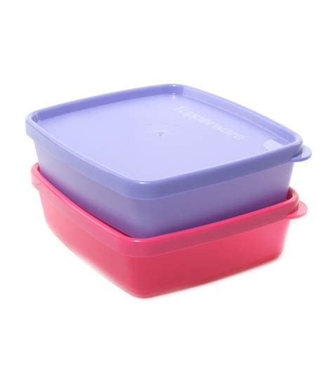 Buy Tupperware Cool N Fresh Multicolored Plastic 250 Ml Container Set