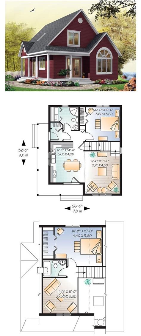 Cozy Cabin Floor Plans Floorplansclick