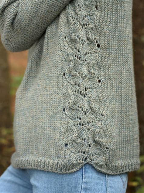 Fountain Raglan Womens Sweater Free Knitting Pattern Knitting Bee