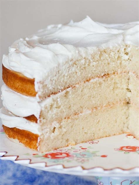Easy Vanilla Cake Recipe Video Tatyanas Everyday Food