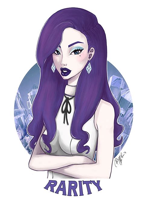 My Little Pony Character Design Rarity By Ayaka Itoe On