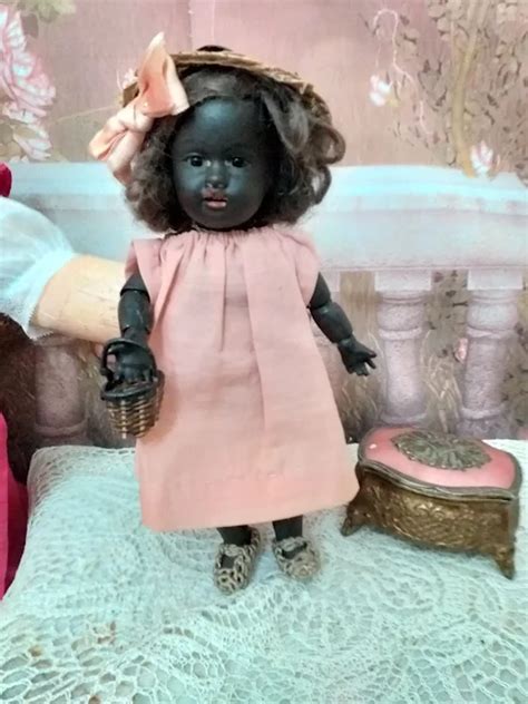 tiny 7 kuhnlenz g k 34 17 sweet face mulatto doll all jointed body ruby lane