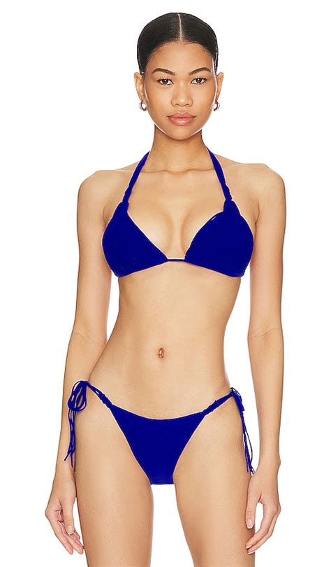 Pq Mila Bikini Top In Waverly Modesens