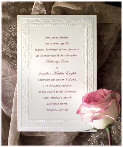 Addressing wedding invitations requires skill & tact. Formal Wedding Invitation Wording Etiquette (Parte Two ...