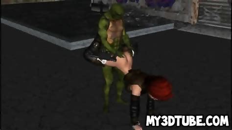 3d Lara Croft Getting Fucked Hard By A Ninja Turtle Eporner