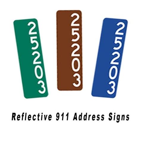 911 Address Signs Comal County Signs