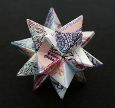 Paper Money Origami By Won Park With Images Origami Art Geometric