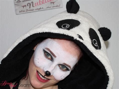 Karneval Panda Make Up Beauty And The Beam