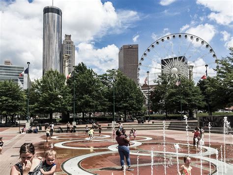 3 Perfect Days In Atlanta With Kids Centennial Olympic Park Georgia