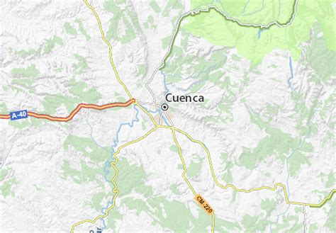 Michelin Cuenca Map Viamichelin