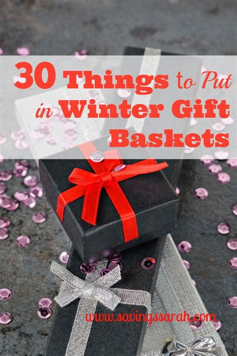 You receive a gift basket order that requests a bottle of red wine. 30 Things to Put In Winter Gift Baskets | Sun, The white ...