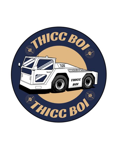 Thicc Boi Collectible Sticker - Nolinor Boutique