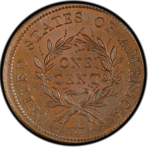 One Cent 1793 Flowing Hair Wreath Coin From United States Online