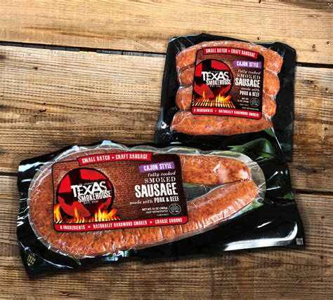 Cajun Style Smoked Sausage The Original Texas Smokehouse