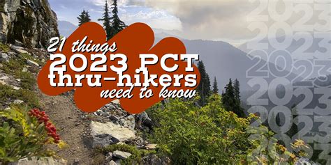 Things PCT Thru Hikers Need To Know The Trek