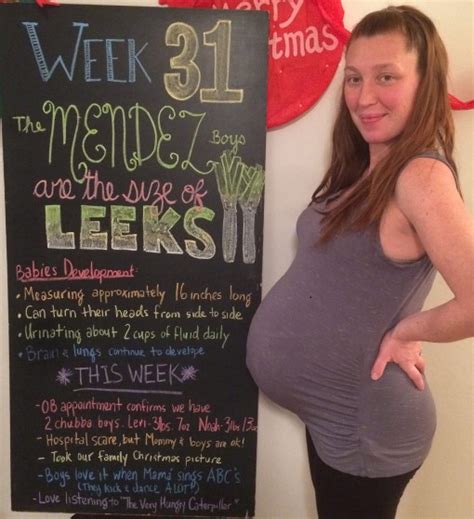 31 Weeks Pregnant With Twins The Maternity Gallery