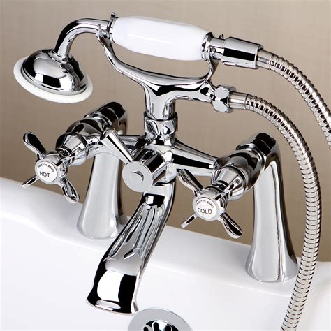 Kingston Brass Ks287pb Essex Clawfoot Tub Faucet With Hand Shower Ebay