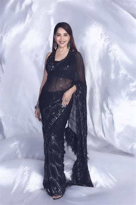 Madhuri Dixits Collection Of Manish Malhotra Outfits Has All The