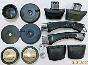 What kind of warranty does kitchen craft have? USED LOT KITCHEN CRAFT COOKWARE HANDLE LID KNOB PARTS FOR ...