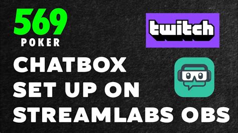 How To Add A Chat Box On Twitch Using Streamlabs OBS 2020 YouTube