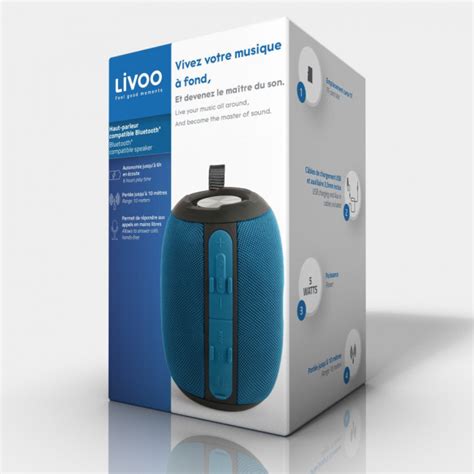 Livoo Bluetooth Compatible Speaker Tes208 Voordelig Bestellen Bekend