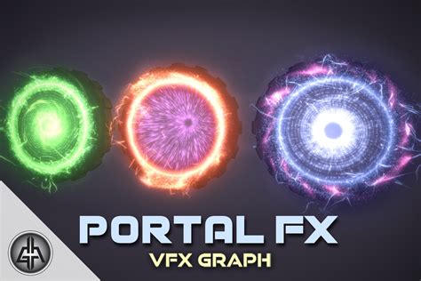 Vfx Graph Portal Effects Vol 1 Vfx Particles Unity Asset Store